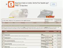 Tablet Screenshot of cellar.org